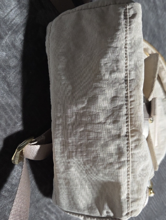 Kipling Marie Adjustable Backpack - Ivory With Gold Accents - Like New main image 9